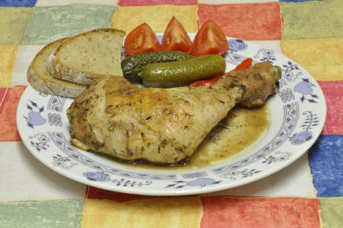 Grilované kuře na nakyslém tymiánu – Snadné Miš - Maš recept, zvládnete za 30 - 45 minut